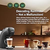 Vista 6 de Warriors1 Máquina de Café de Una Sola Porción para Cápsulas Keurig K Cup, Máquina de Espresso para Nespresso Original, Cápsulas Dolce Gusto, Café