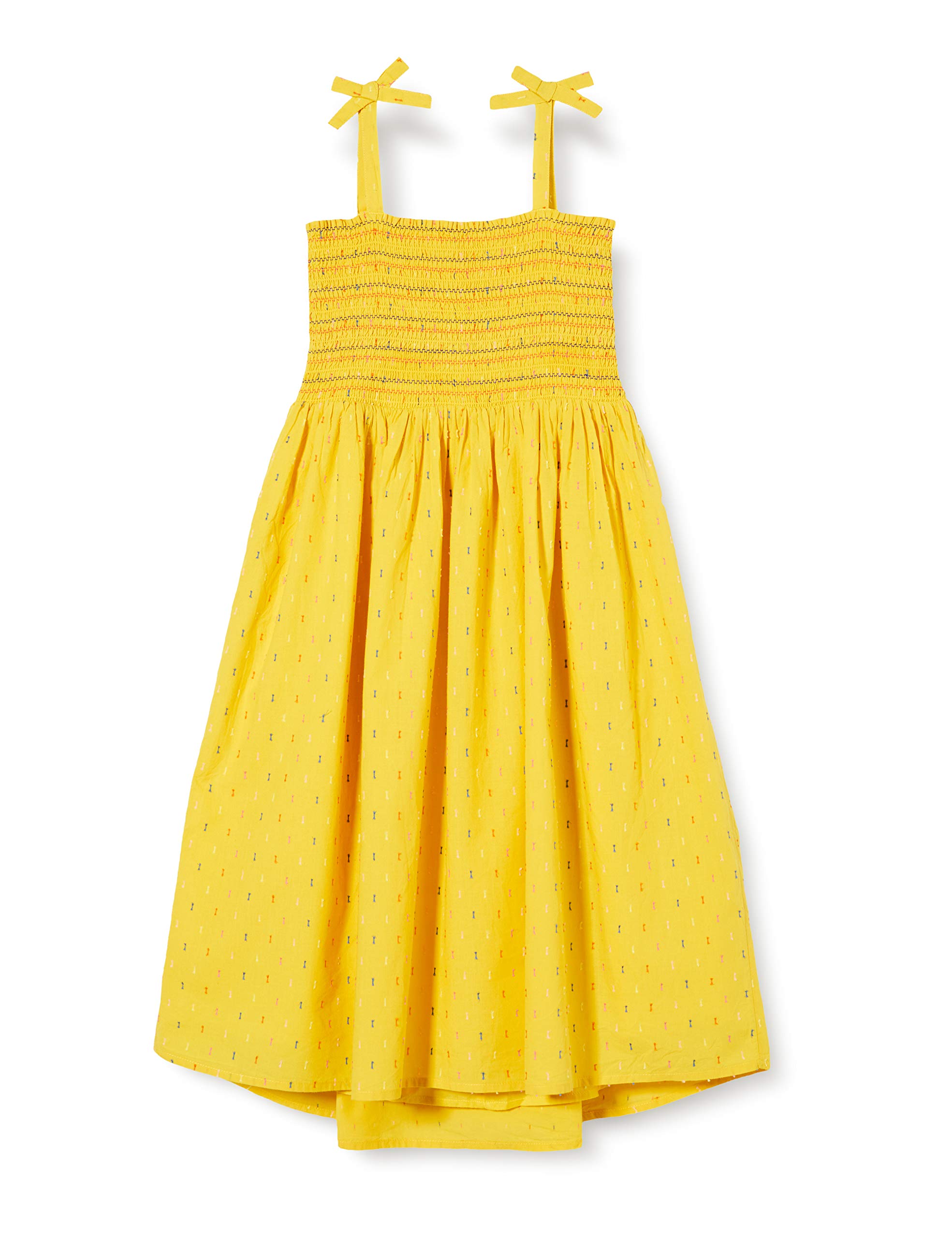 Girl's Cq31015 Robe S/m Longue Dress, Yellow (Pollen 70), 18-24 Months (Size: 2A)