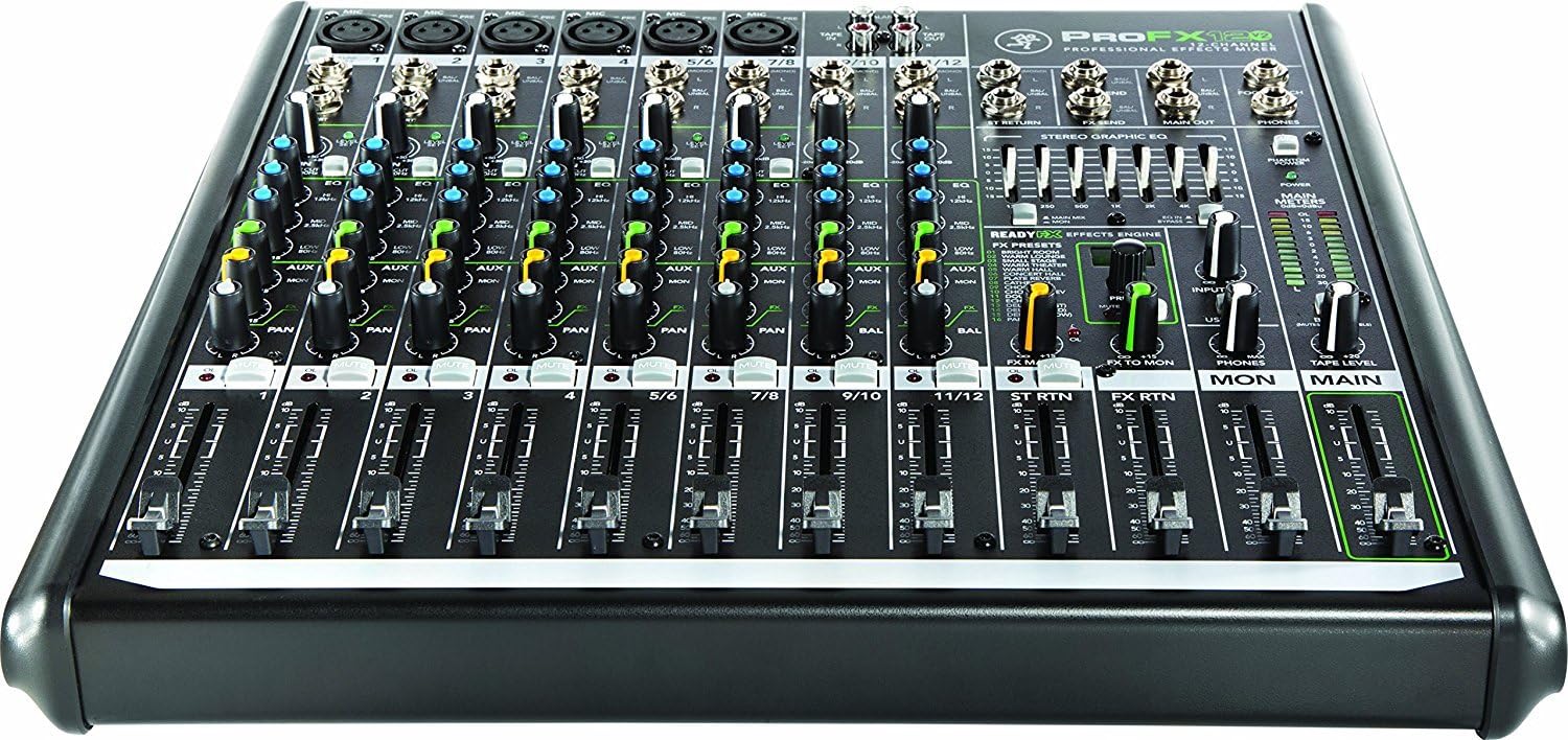 Mackie PROFX12V2 12-Channel Compact Mixer with USB and Effects