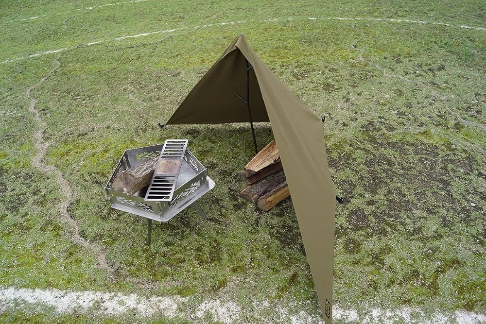 焚き火ガード　リフレクター Amazon | NANGOGEAR(南湖 キャンプ ギア) 焚火台 ウィンド