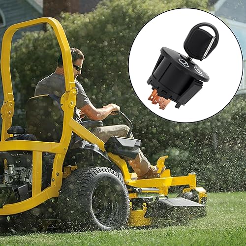 Miniatura 7 de Interruptor de encendido para Bad Boy Switch con llaves 3 posiciones 5 terminales para Cub Cadet, Husqvarna, Murray, Troy-Bilt, Craftsman, MTD,