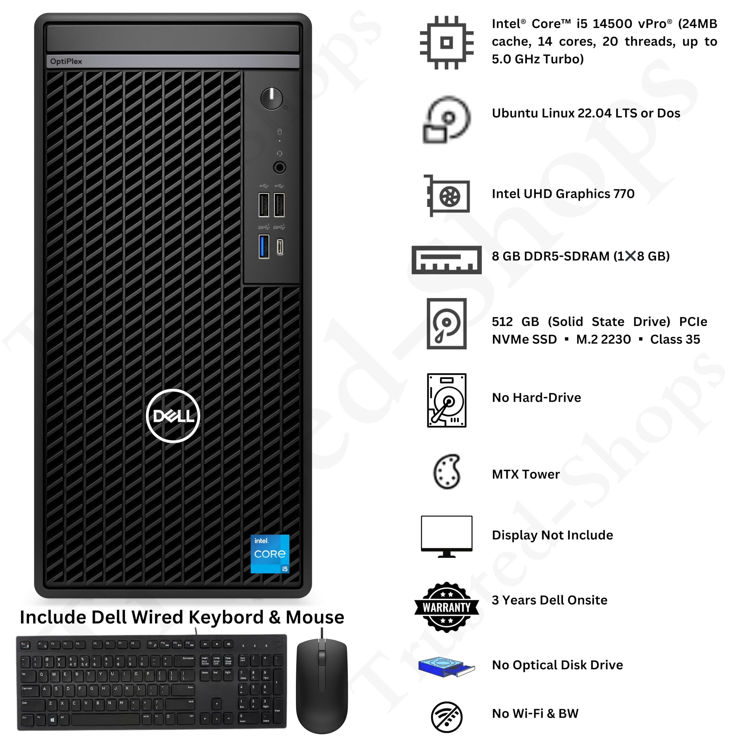 Dell Optiplex 7020 Mini Tower Desktop