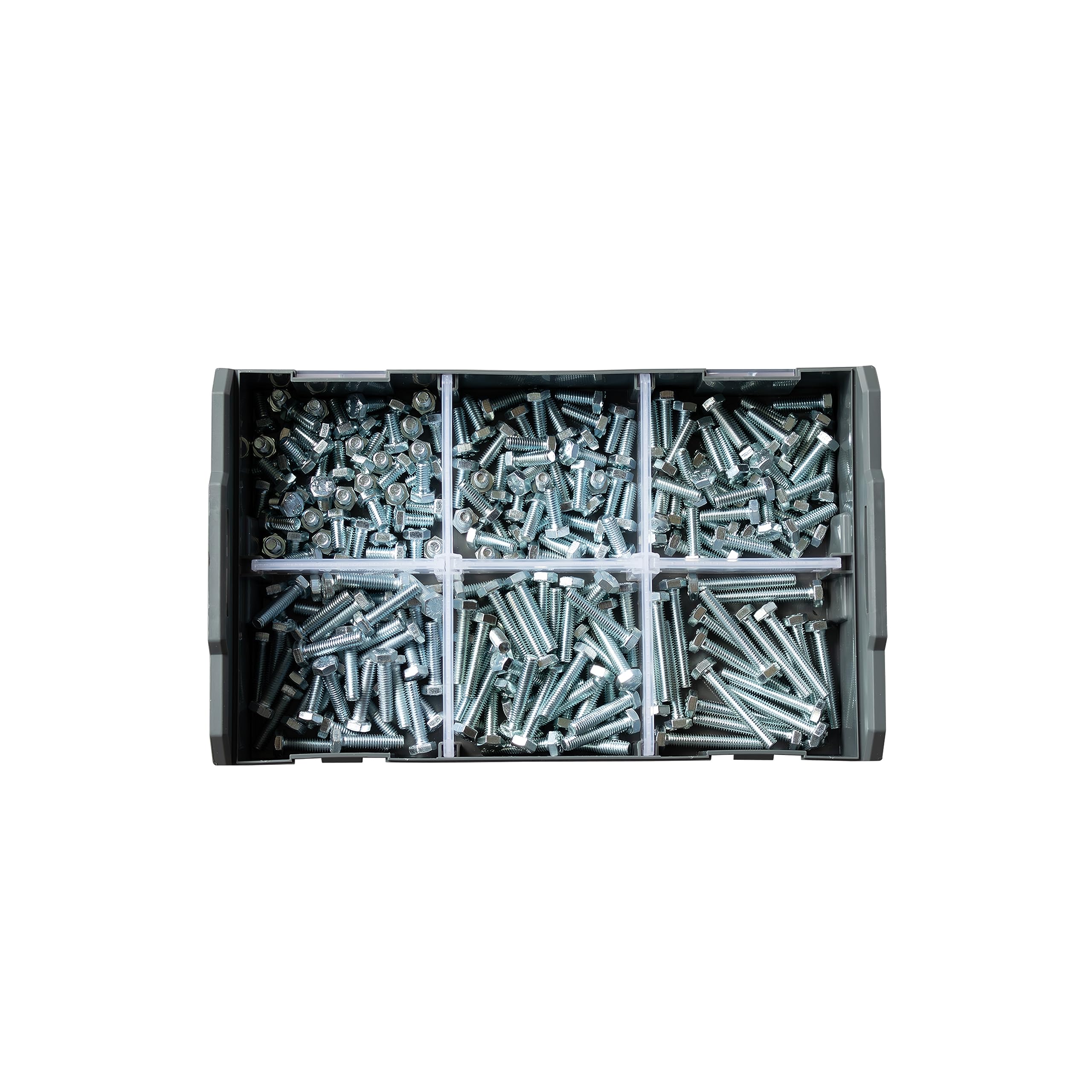 TOX L-BOXX Mini hexagon head screws M6 assortment DIN 933, individually adjustable, stackable & interlockable - Image 2