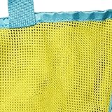 Meyjlgh Mesh Bag for Beach | Large Quick-Dry Fashion - Cruise Beach Tote Bags Mesh | for Outdoor Travel Summer Camping Vacation Trip Home Shower Bathroom Toys Clothes Towels Snack - 8