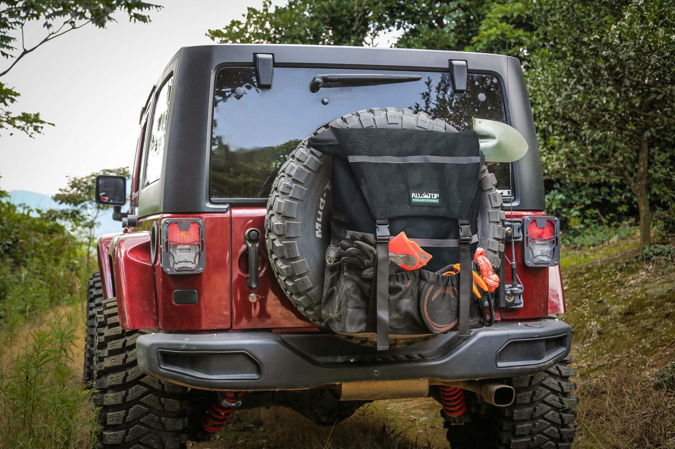View of Snapklik.com : ALL-TOP Spare Tire Trash Bag, Heavy Duty Truck Tailgate ...