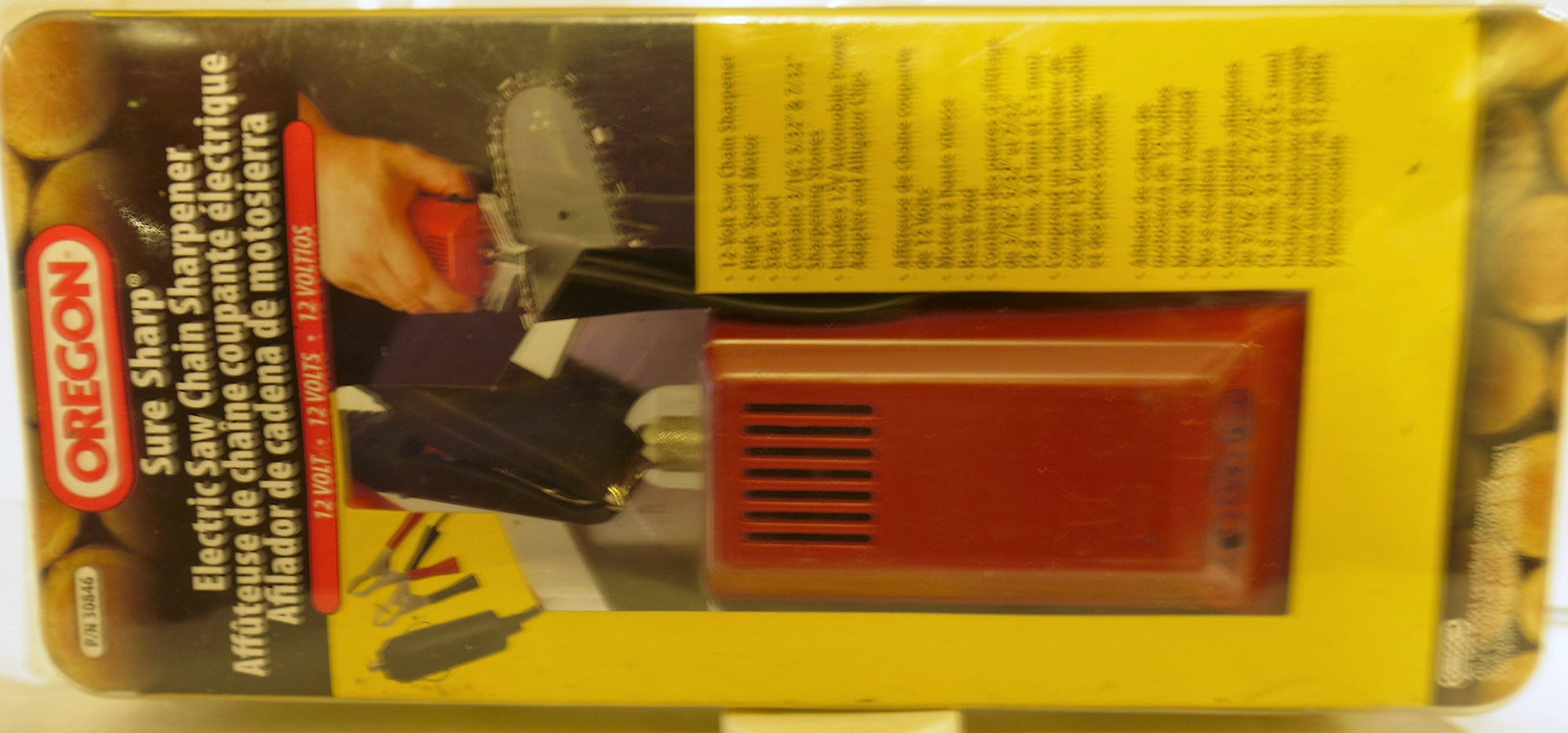30846 12-Volt Sure Sharp Chain Saw Sharpener