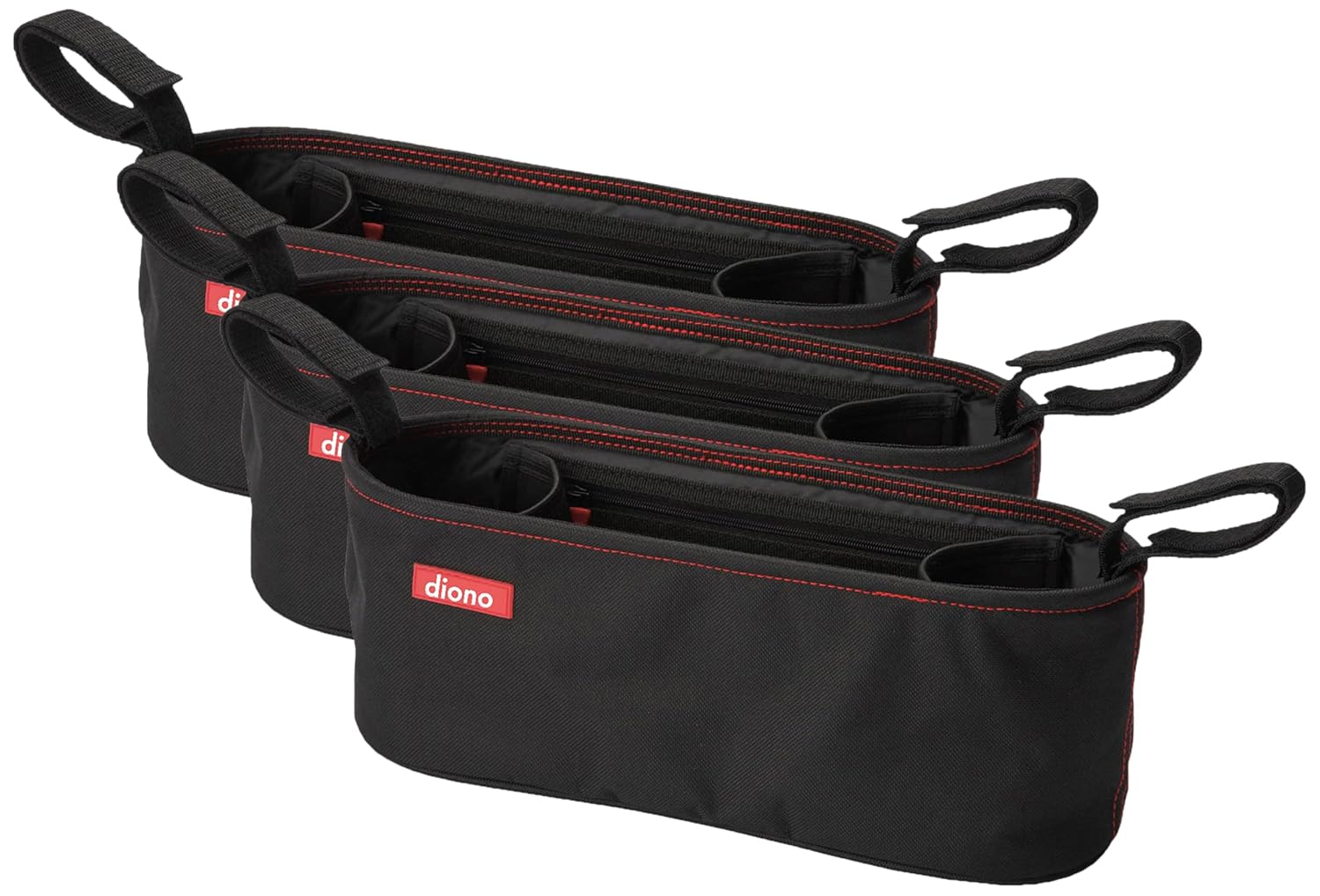 Amazon.com : Diono Buggy Buddy Universal Stroller Organizer with Cup Holders, Secure Attachment ...