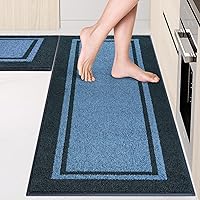 Vista 11 de Alfombras de cocina de 24" x 70", antideslizantes, lavables a máquina, alfombras de pasillo de cocina, tapetes de piso, tapetes absorbentes