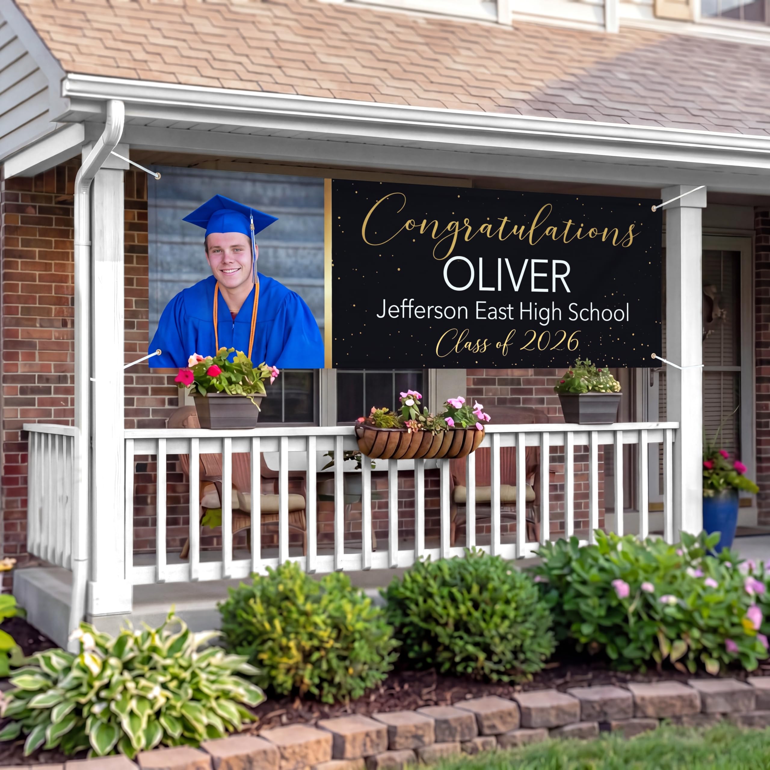 Let's Make Memories Graduation Banner