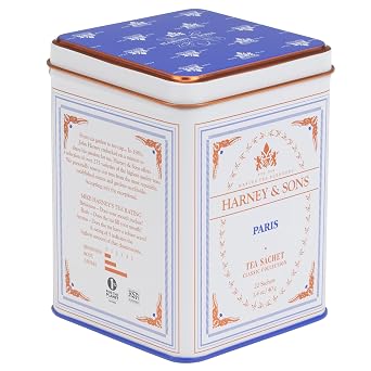 Harney & Sons Classic Paris Black Tea, 20 Sachets in Tin
