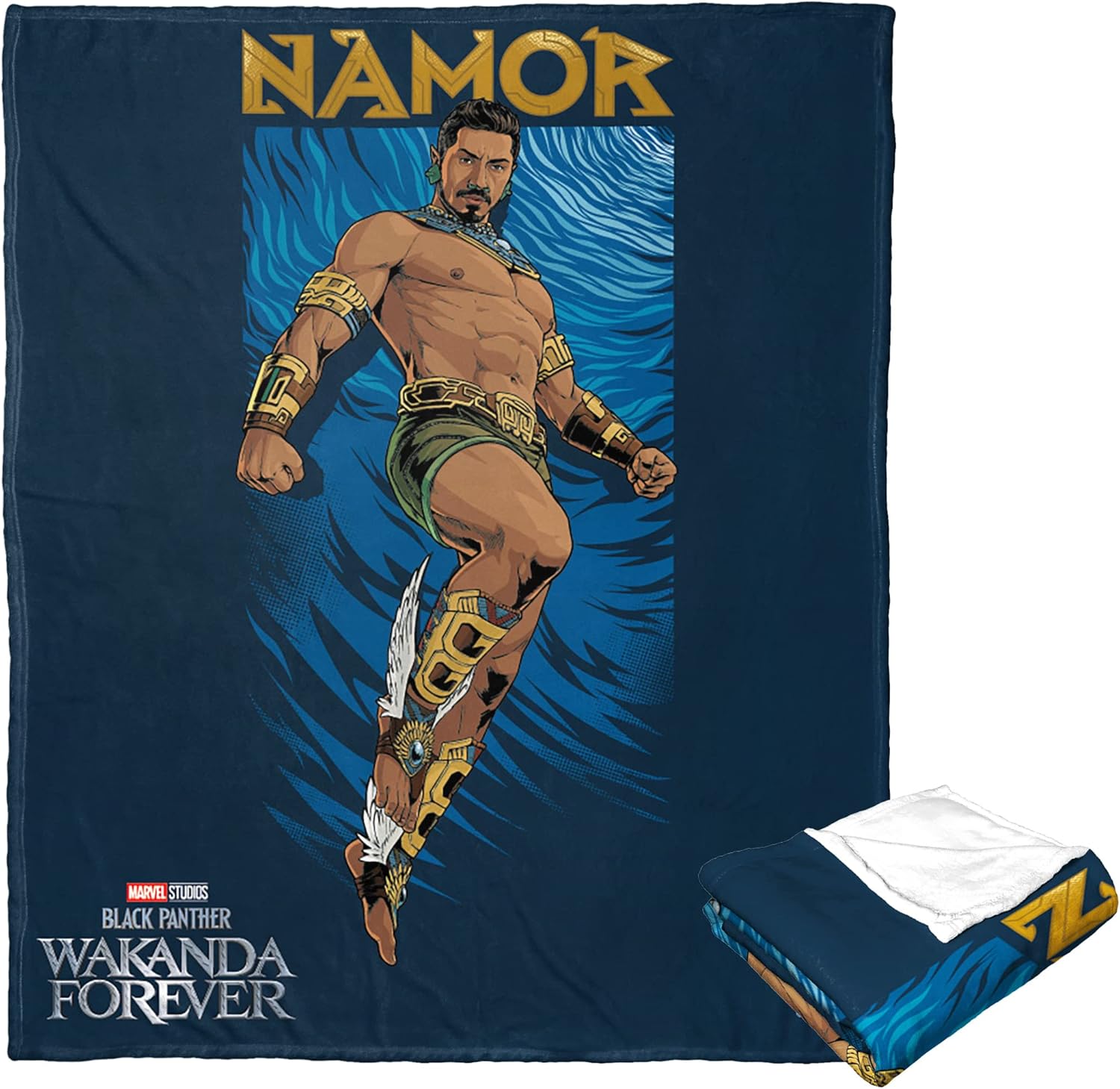 Northwest Black Panther Silk Touch Throw Blanket, 50" x 60", Ironheart