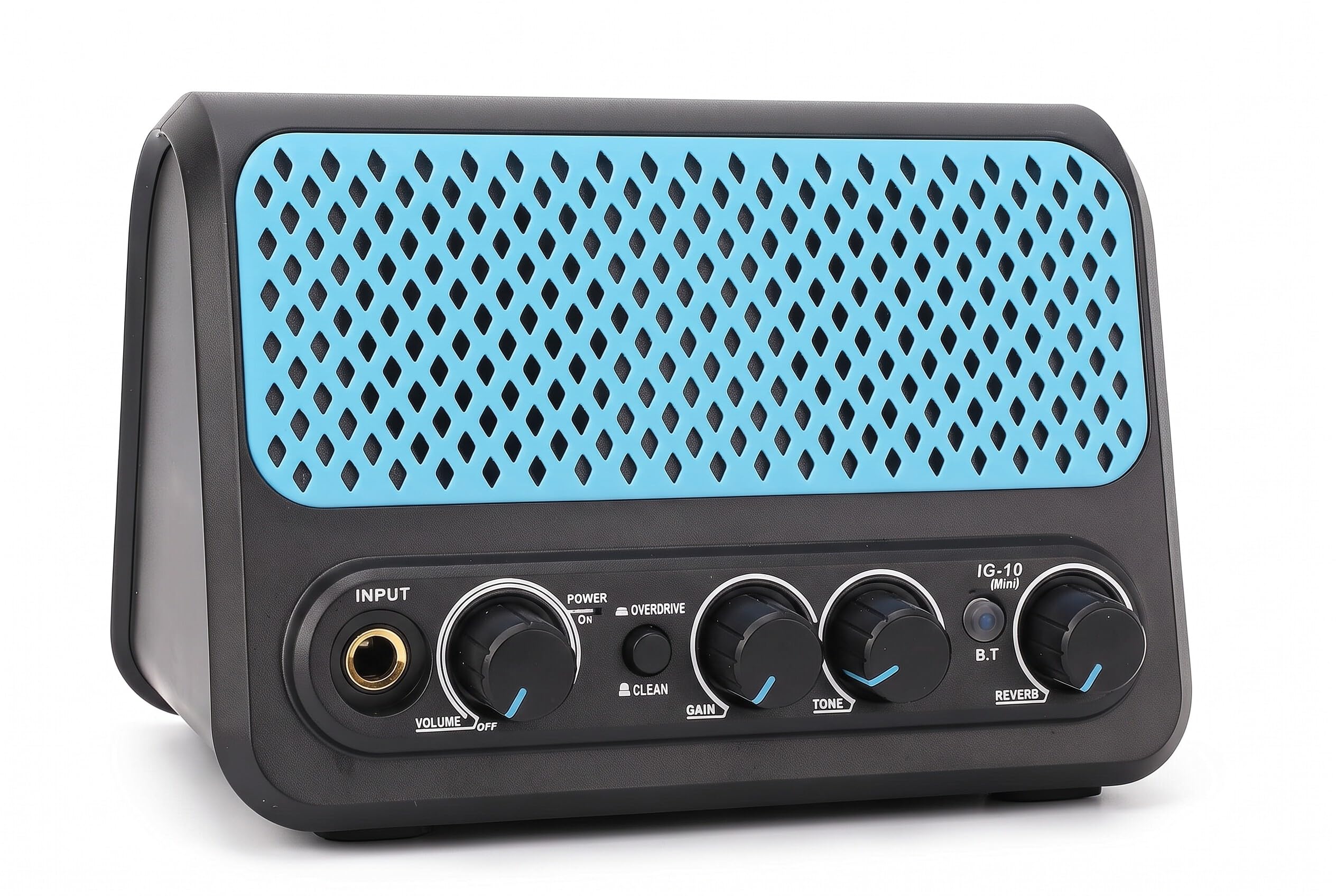Bewinner Mini Amplificatore per Chitarra Elettrica 10w, Bluetooth 5.0 a Doppio Canale Piccolo Amplificatore di Chitarra Elettrica, Amplificatore Portatile Wireless per la Pratica