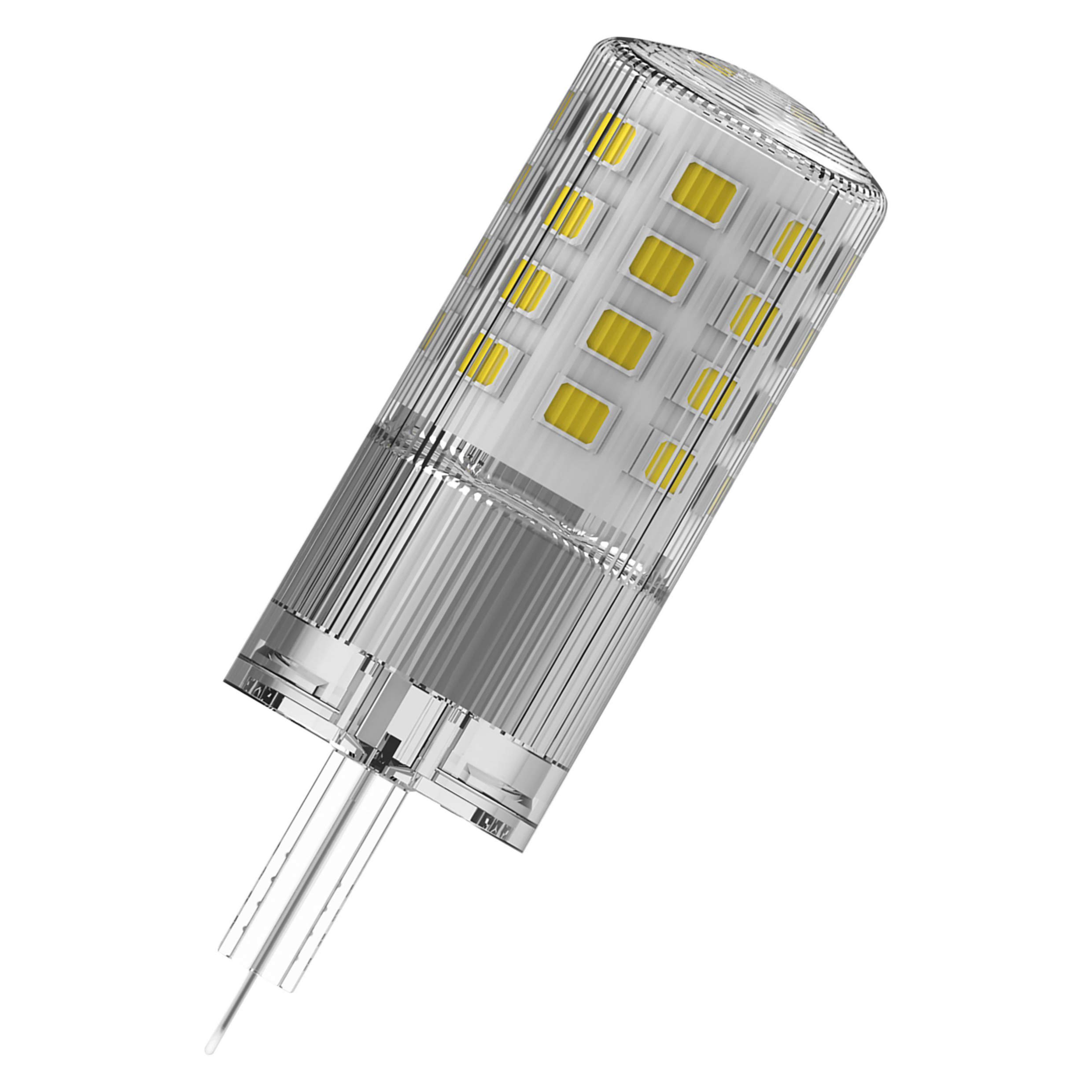 Osram Lamps - Bombilla LED, color blanco cálido, 4.4W, Paquete de 9