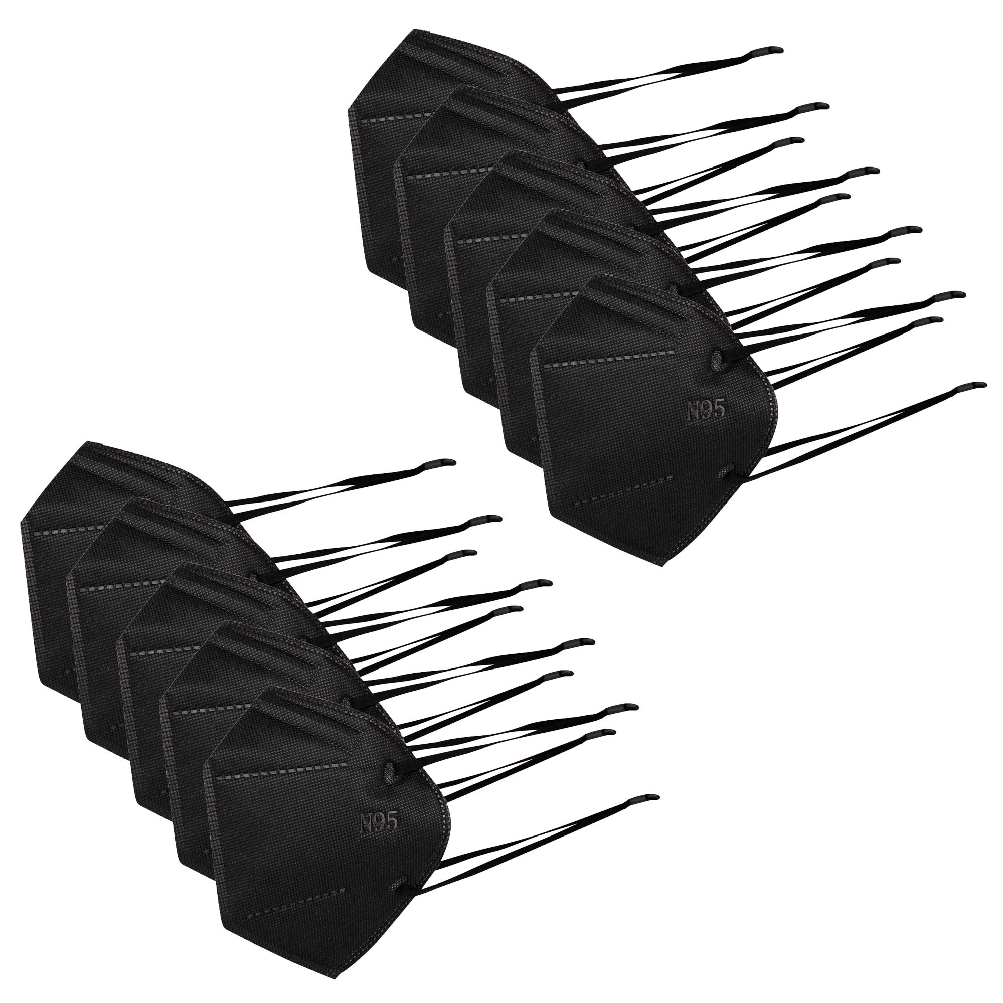 SG Health NOISH Certified N95 Mask With Adjustable Head Loop, Made in India, 5 Layes (Pack of 10, Black) (B08R2VXVYH) Amazon Price History, Amazon Price Tracker