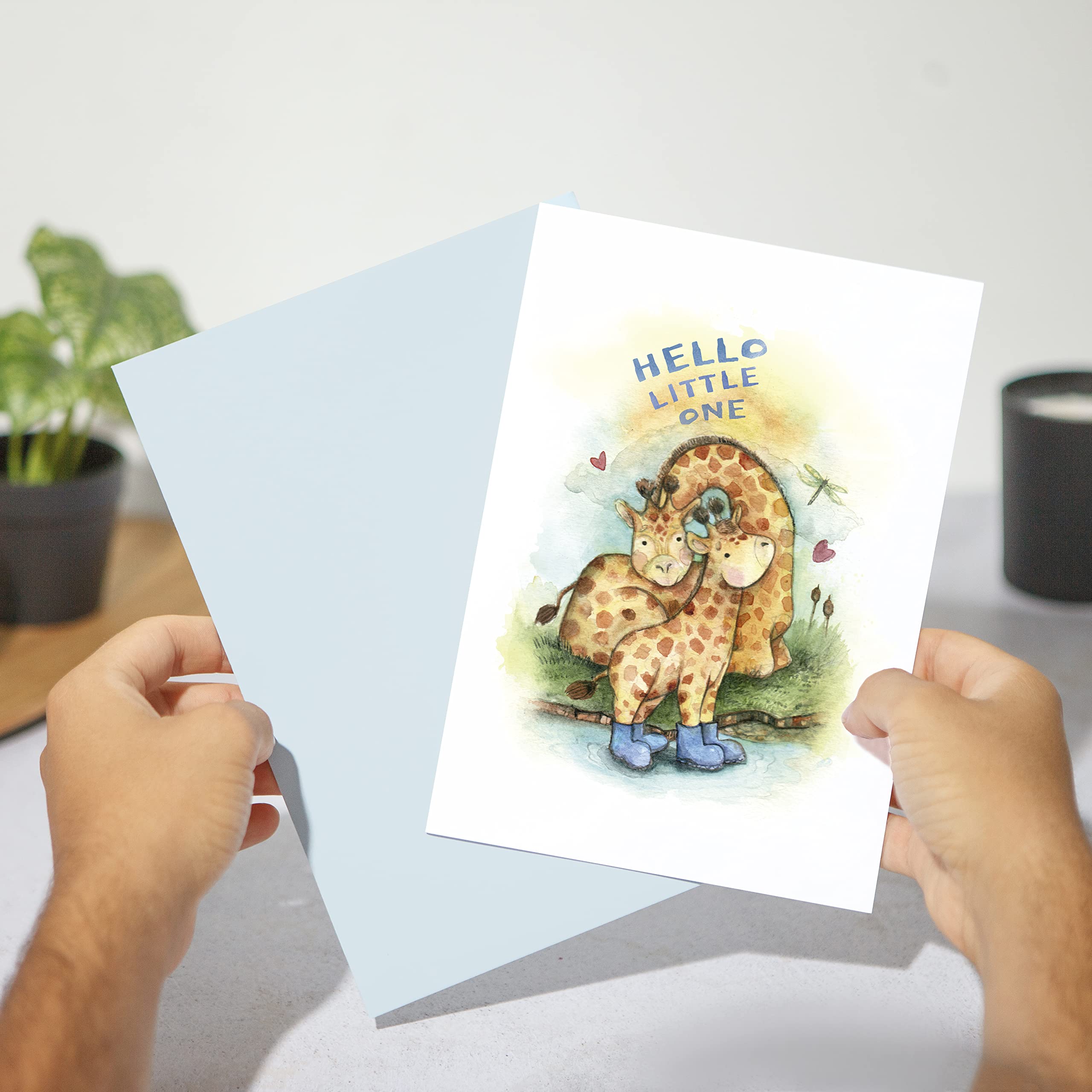 Biglietto Di Auguri Per Baby Shower Con Un Procione Carino Illustrazione Vettoriale