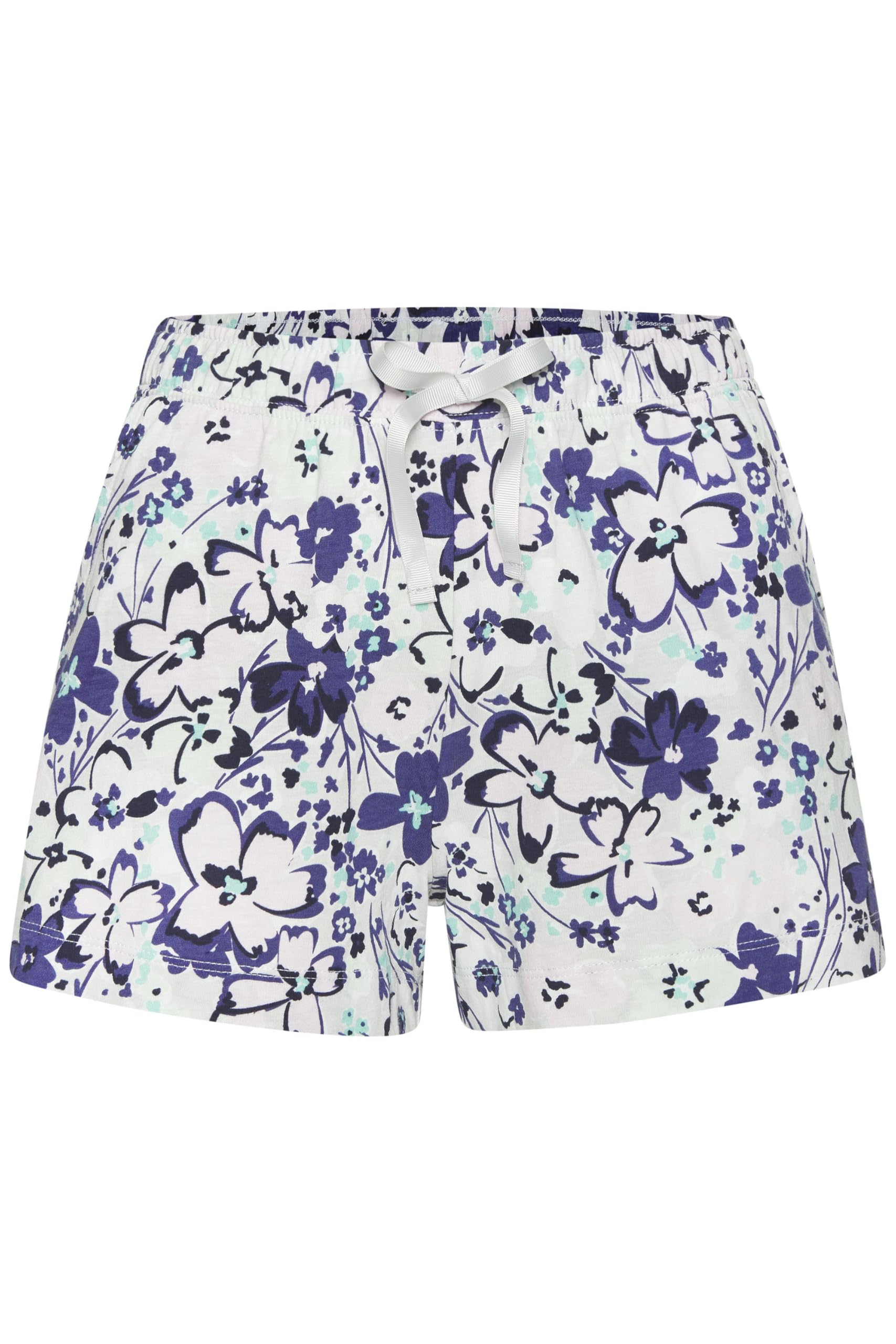 s.Oliver Ladies Floral Short Pyjama Shorts, Floral print, 40-42
