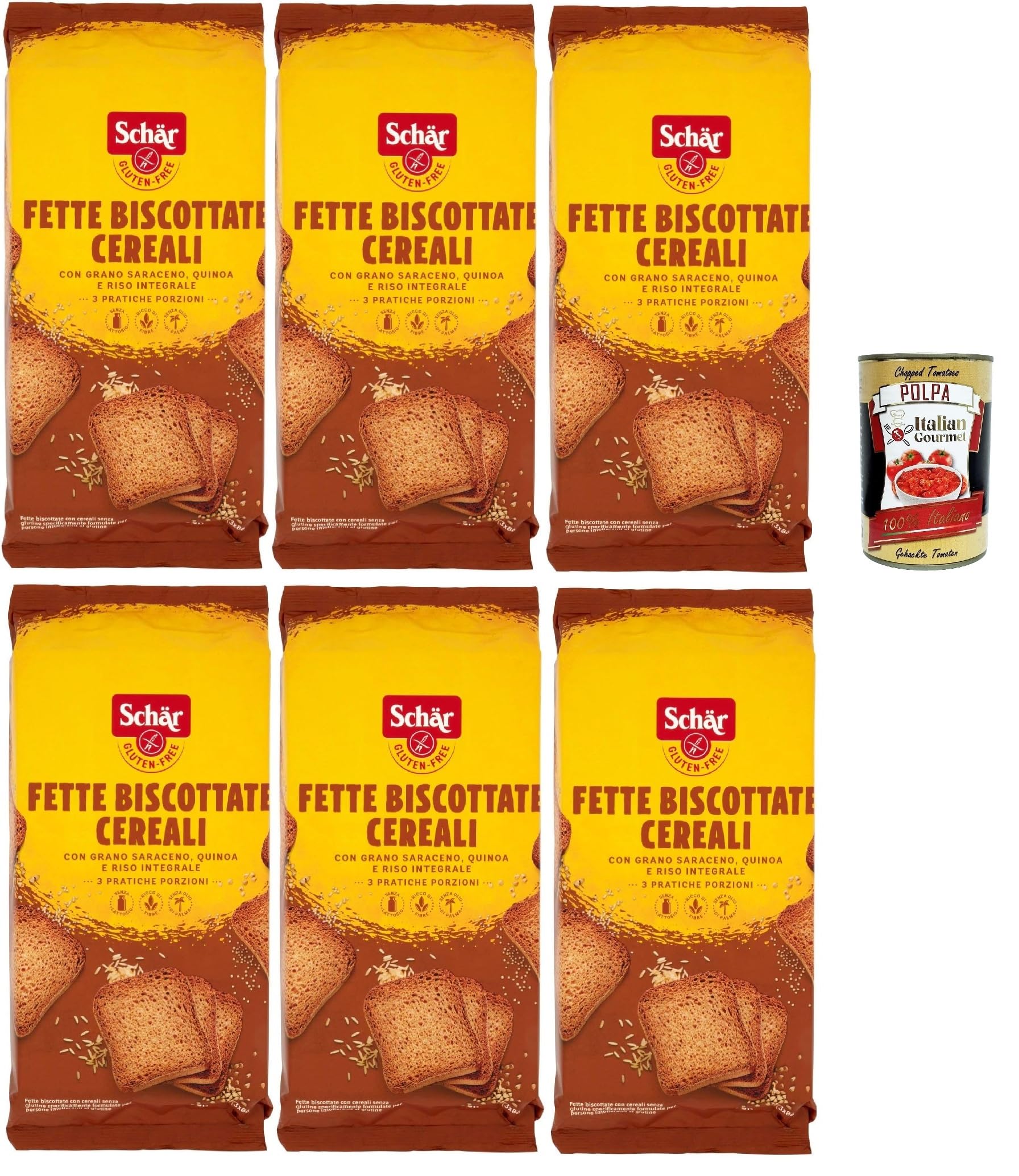 Italian Gourmet Schär Italian Gourmet Fette Biscottate ai Cereali Zwieback