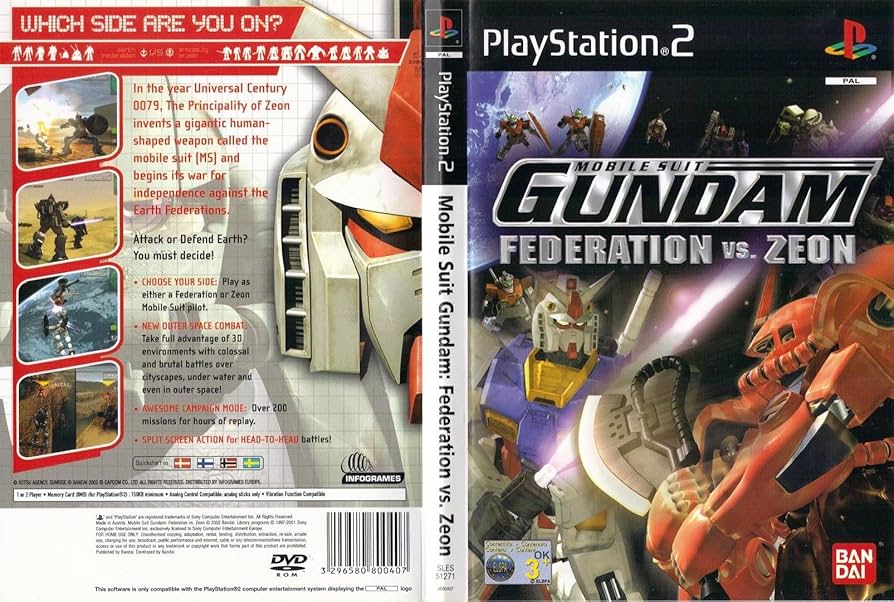 Gundam: Federation vs. Zeon : Amazon.co.uk: PC & Video Games