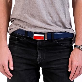 Mission Belt Men's Leather Ratchet Belt, 3Bar Collection