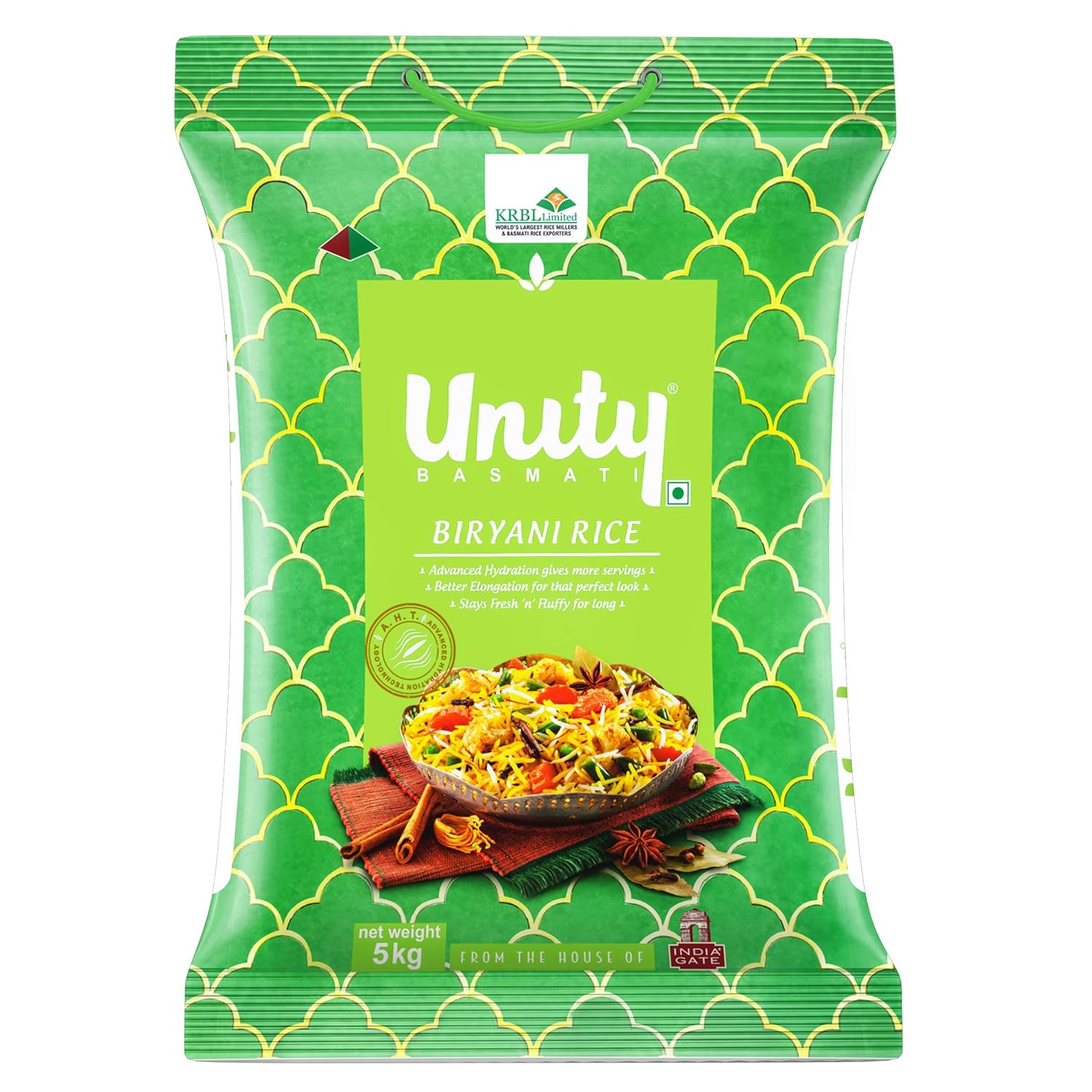 Unity Basmati Biryani Rice, 5kg Amazon.in Grocery & Gourmet Foods