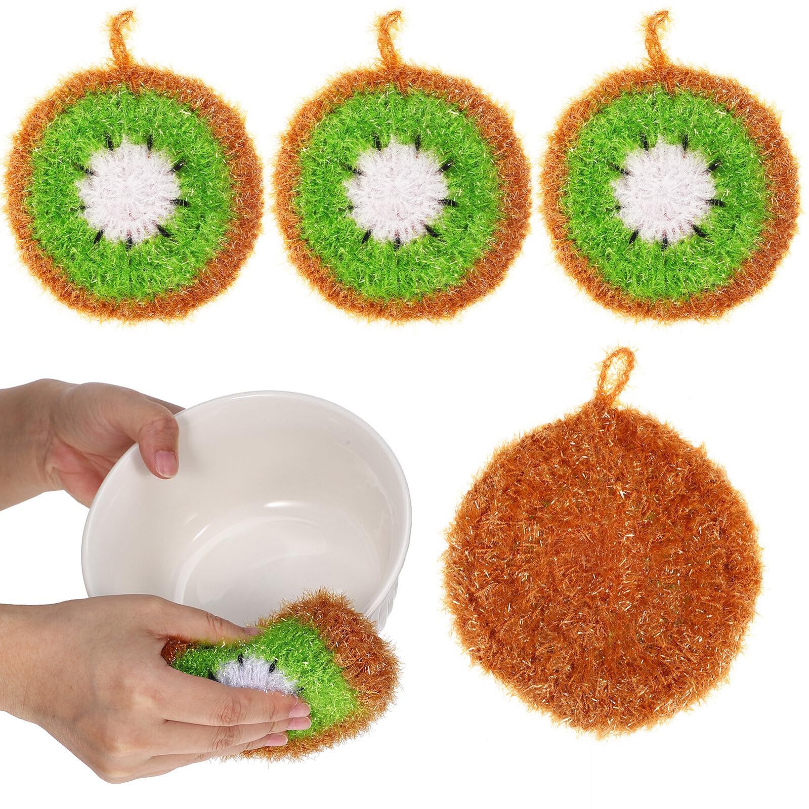 Paños de cocina que eliminan la grasa sin esfuerzo: set de 5 piezas acrílicas superabsorbentes