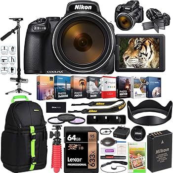 Nikon COOLPIX P1000 Câmera Digital Compacta UHD 4K com Zoom de