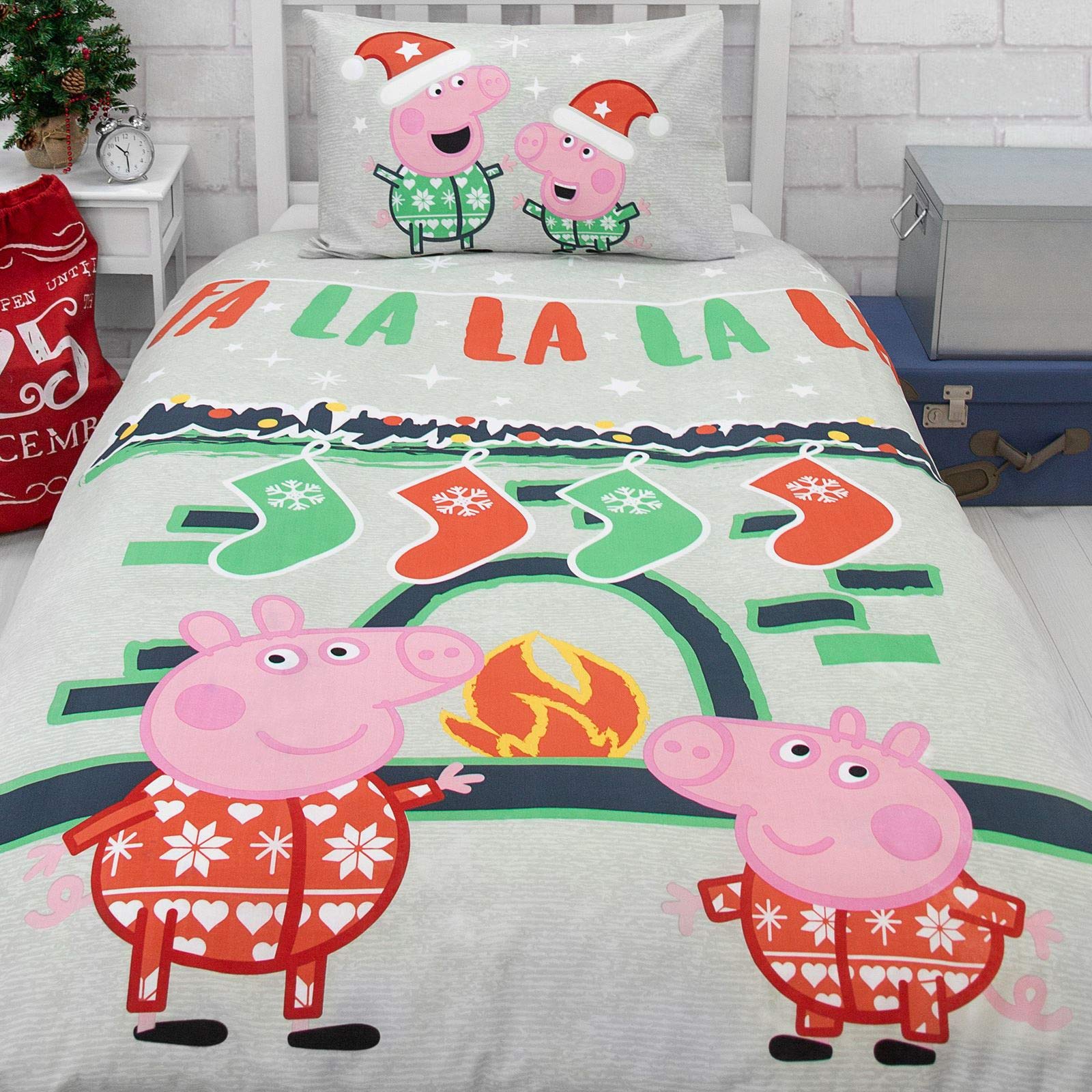 Character World Peppa Pig Falala Single Duvet Cover Set