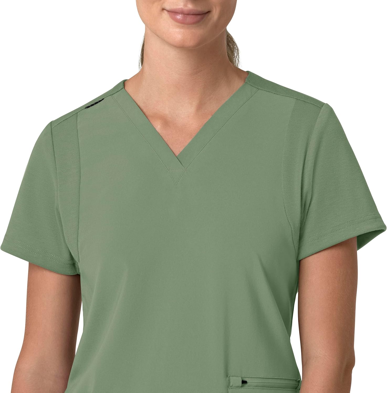 Carhartt Scrubs C13210 Women's Force® Cross-Flex Modern Fit Flex Panel - Image 5