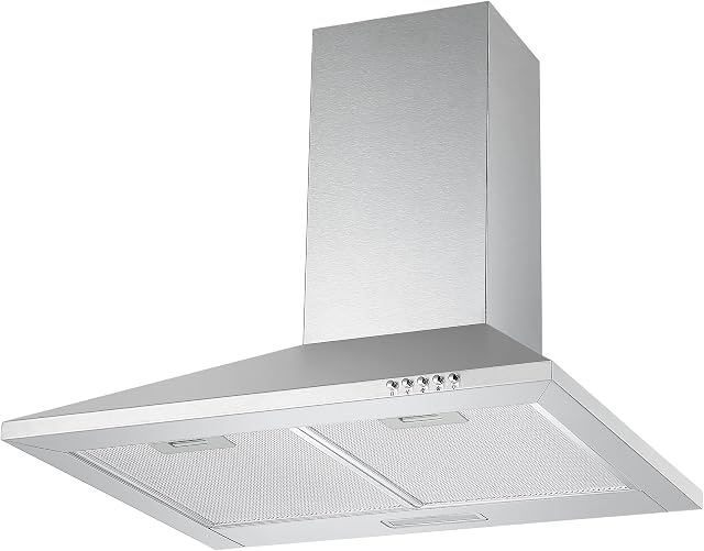 Cookology CH600SS 60cm Chimney Cooker Hood in Stainless Steel | Extractor Fan