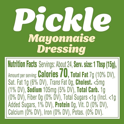 Miniatura 2 de Kraft Aderezo de mayonesa de pepinillo, botella de 12 onzas líquidas