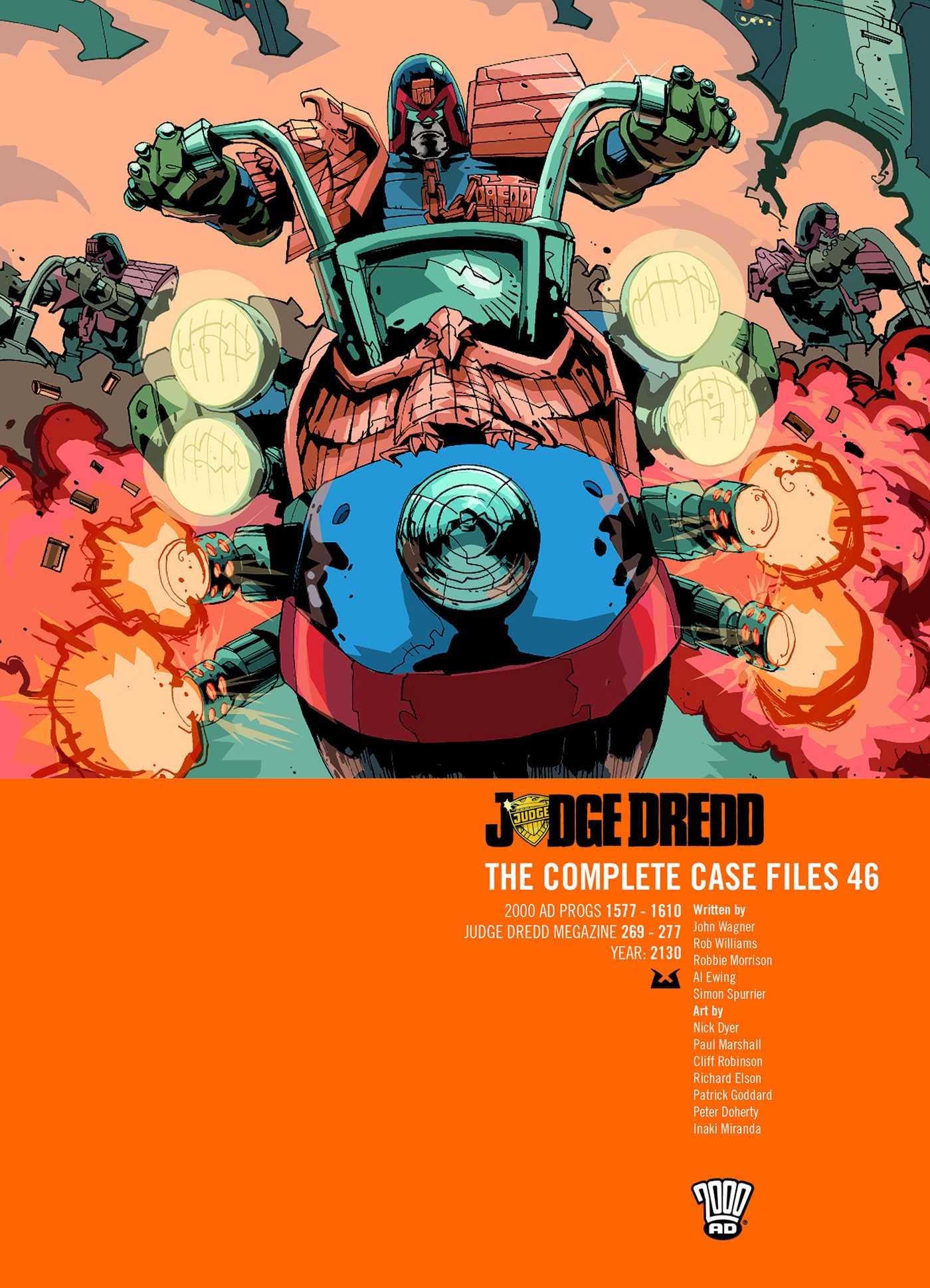 Simon Spurrier Judge Dredd: The Complete Case Files 46 Paperback Book