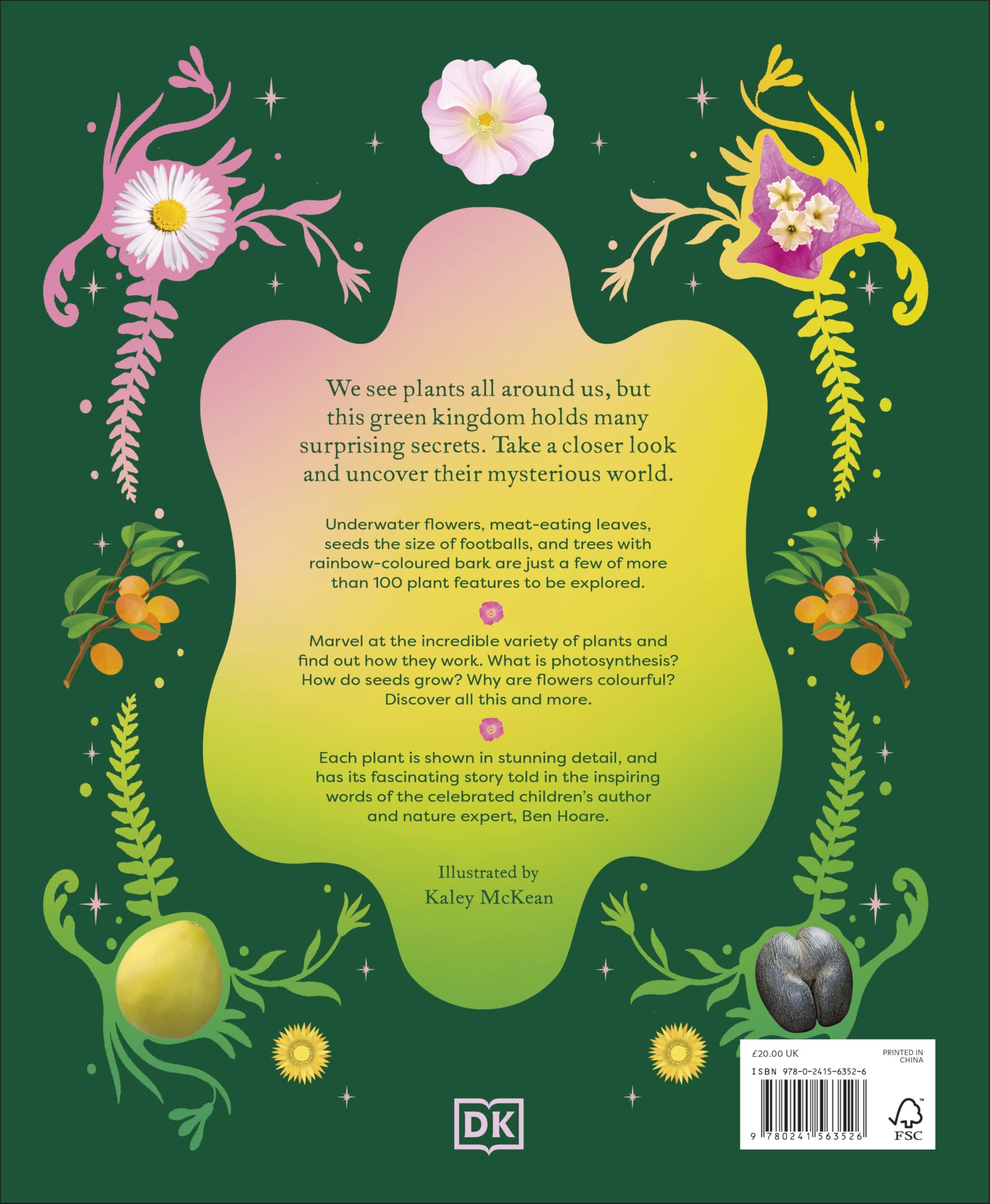 The Secret World of Plants: Tales of More Than 100 Remarkable Flowers, Trees, and Seeds (DK Treasures)