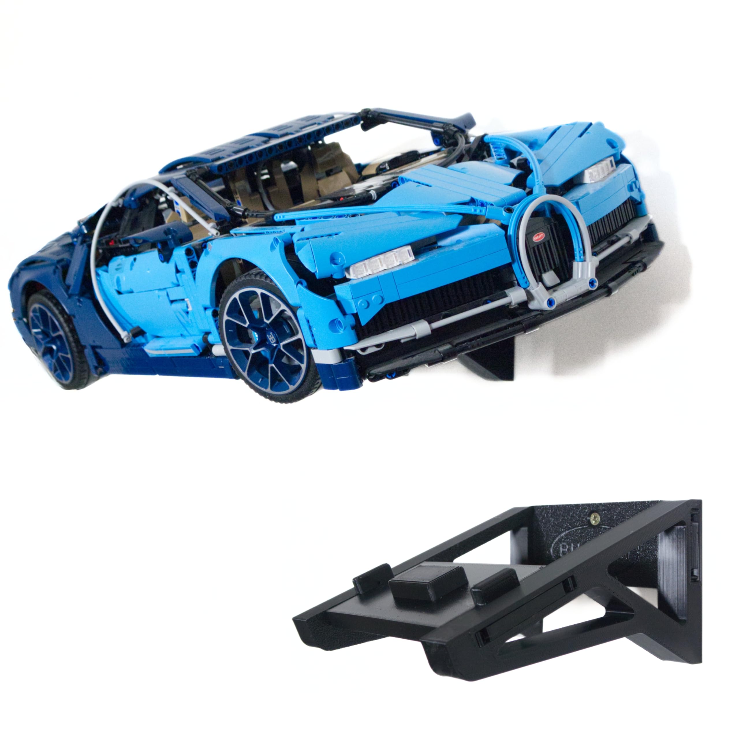 Wall Mount for Lego Technic Bugatti Chiron (42083) – Secure & Stylish Display Bracket for Collectors