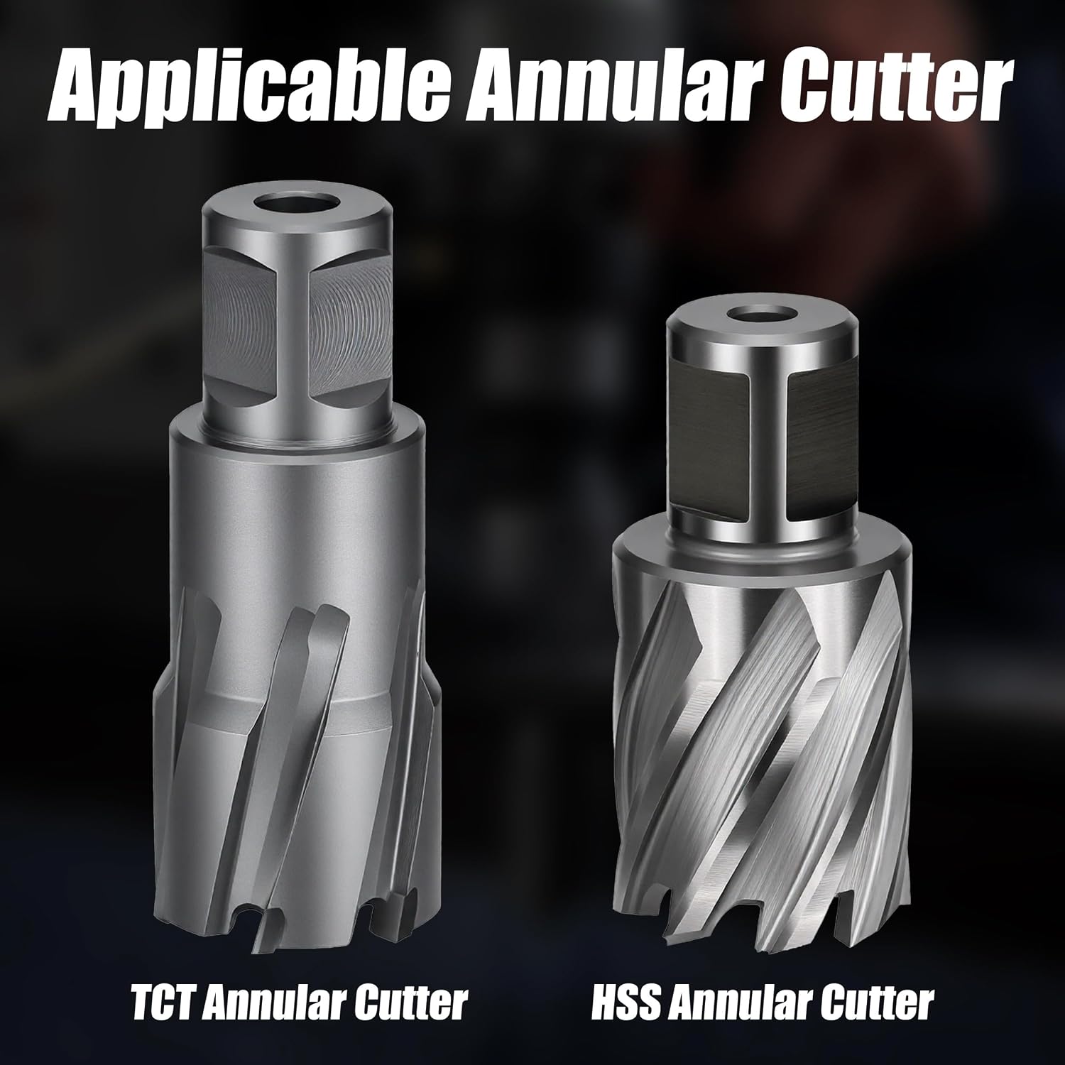 Internal Coolant Annular Cutter Arbor, MT2 to 3/4'' Weldon Shank