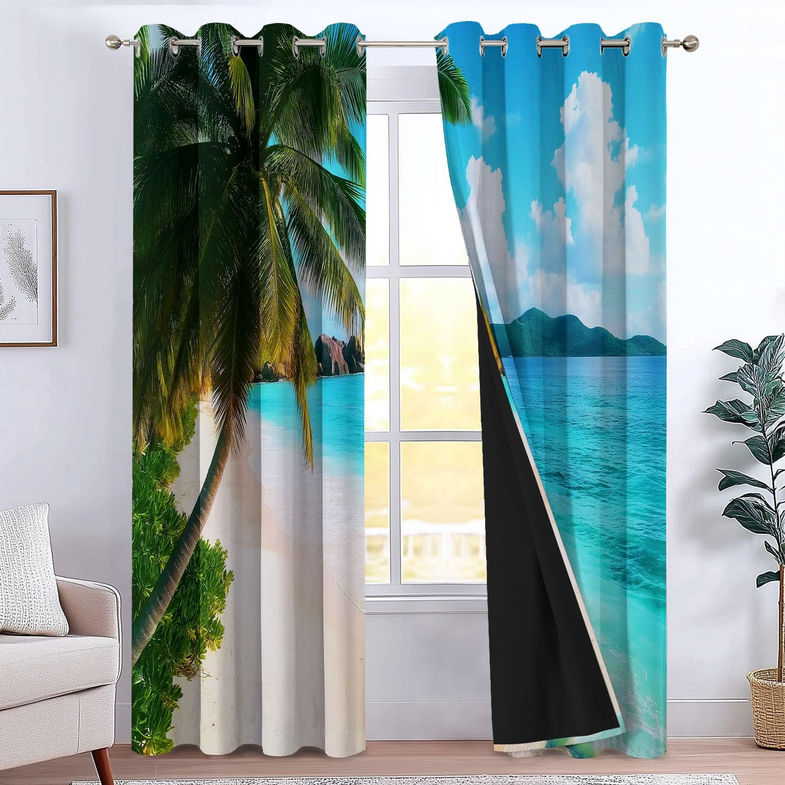 Rideaux thermiques enfant occultants et anti-froid pour chambre bébé