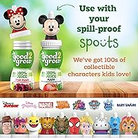 Vista 4 de good2grow 100% Apple Juice & Fruit Punch Flavored Juice for Kids- Juice Bottles Bulk 24 Pack, Reusable Bottle, No Sugar Added, Source of Vitamin C