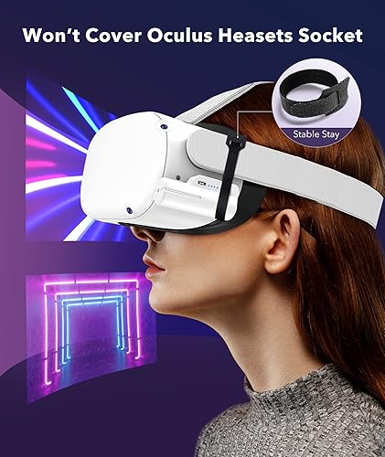 Miniatura 5 de 5000mah Battery Pack fit for Meta Oculus Quest 2 & Elite Head Strap, Lightweight Portable VR Power Charger Battery Extender Rechargeable Meta