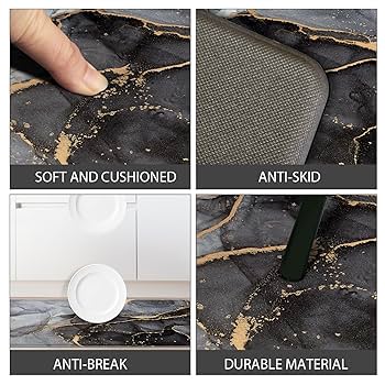 Fontaine Matt Mccormick 新品2個 Amazon.com: KIMODE Farmhouse Kitchen Rugs Non Slip Washable