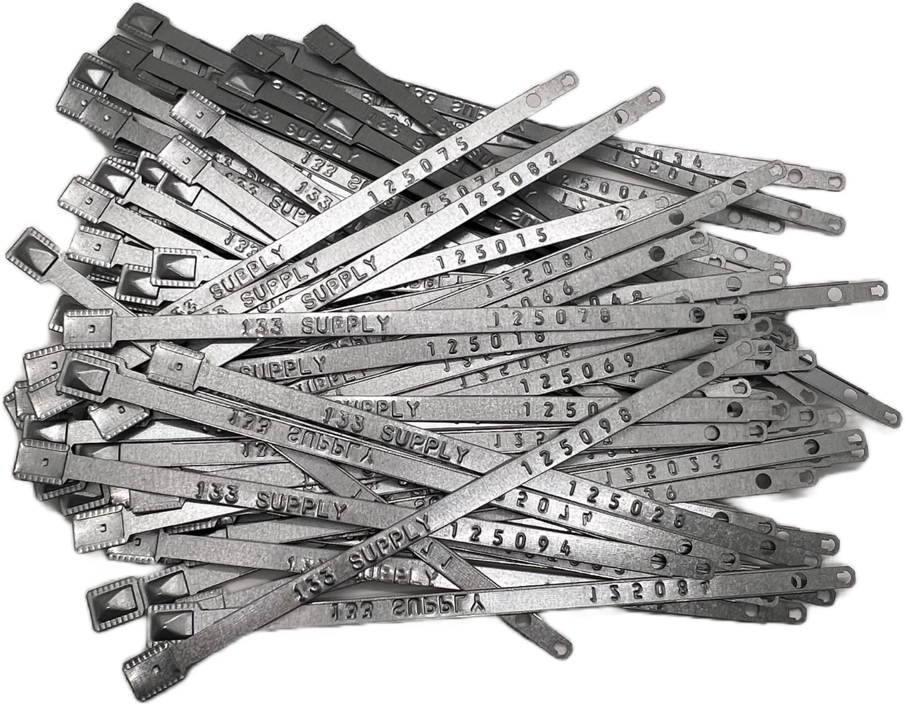 100 Metal Truck Seals - Trailer & Container Security Seals for Load Freight & Shipping