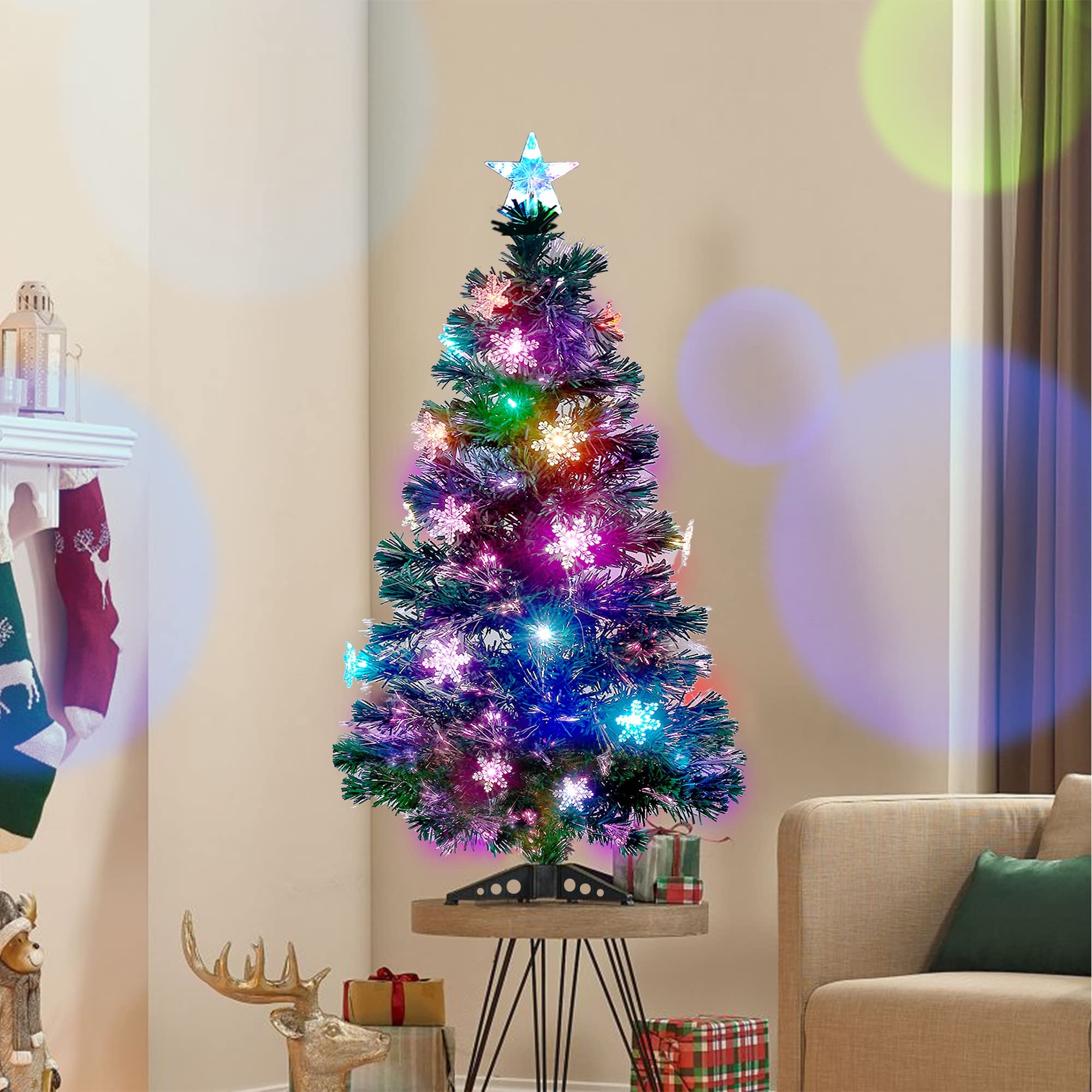 Juegoal Set Presepe Natalizio 13 Pezzi In Resina | Miniature Sacra Famiglia Con Stella | Decorazioni Tavolo Fai Da Te