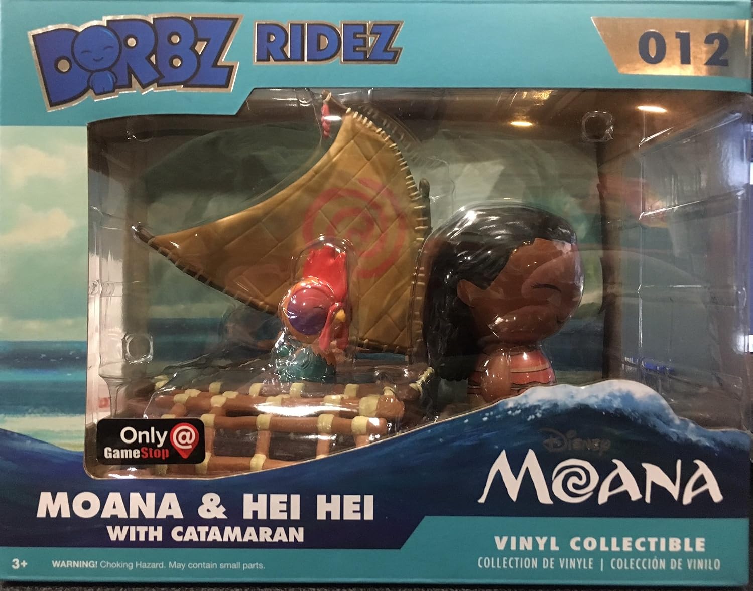 Dorbz Ridez Funko Moana & HEI HEI with Catamaran 012 - GameStop Exclusive