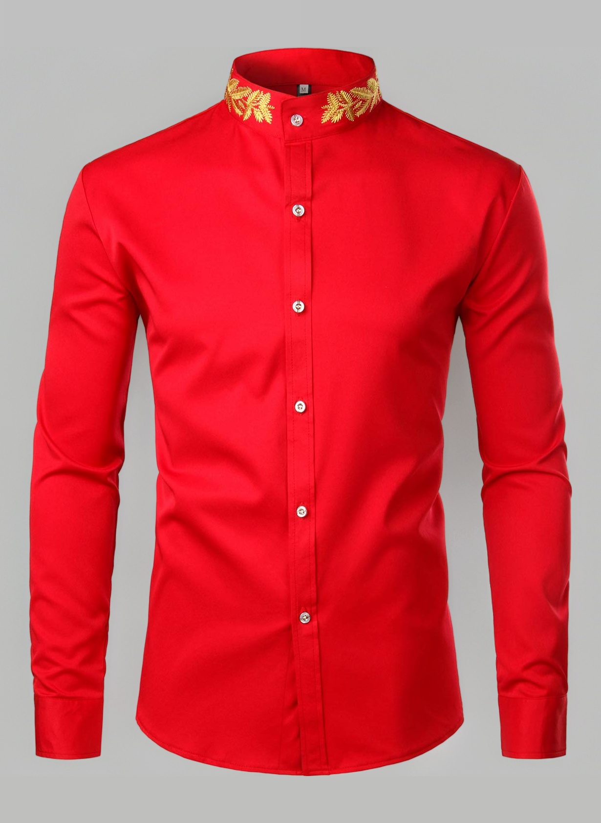 ZEROYAA Men's Casual Button Down Shirt (Pack of 1)