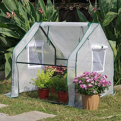 Amazon Co Jp 温室ハウス 小型 メダカ 鉢植え 植物 ハウス カバー付き ミニ 折りたたみ 簡易温室 四季の家庭用温室 園芸用菜園ハウス 組み立て簡単 冬の季節 物置小屋 Peグリッド設計 防雨 保温 日焼け止め バルコニーの庭の温室に適しています緑の植物多肉植物と花 Amazon Co Jp 温室ハウス 小型 メダカ 鉢植え 植物 ハウス カバー付き ミニ 折りたたみ 簡易温室 四季の家庭用温室 園芸用菜園ハウス 組み立て簡単 冬の季節 物置小屋 Peグリッド設計 防雨 保温 日焼け止め バルコニーの庭の温室に適しています緑の植物多肉植物と花