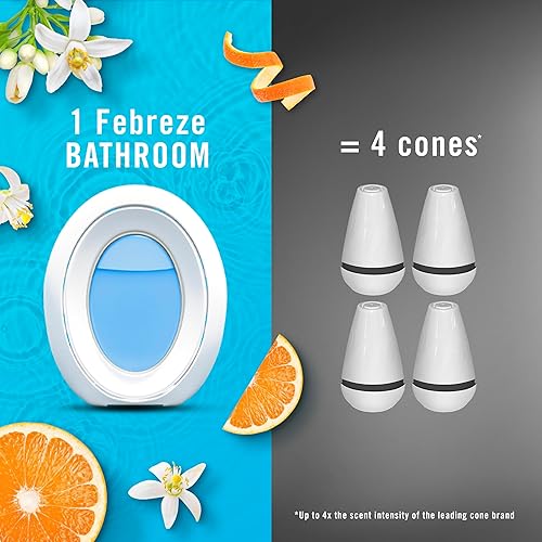 Miniatura 6 de Febreze Small Spaces - Desodorante ambiental Refresh & Energize, 0.25 onzas líquidas, paquete de 4 unidades
