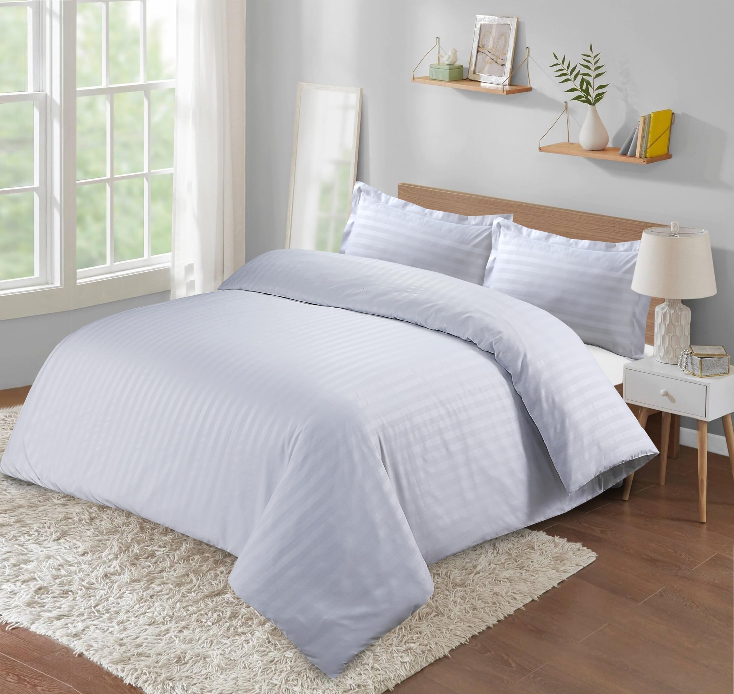 Casabella Satin Stripe Duvet Cover Sets - Image 2