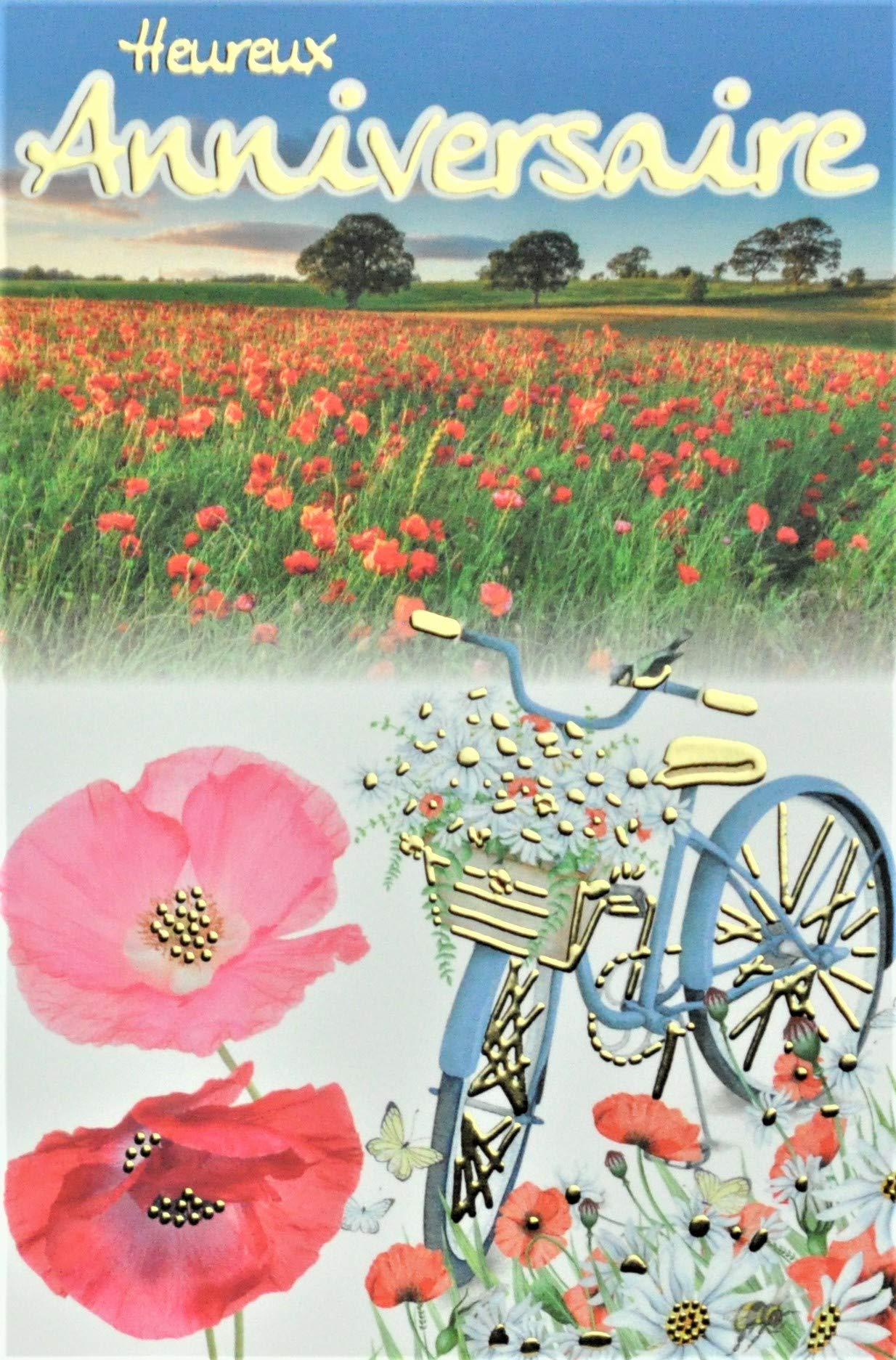 Joyeux Anniversaire | Carte De Voeux D'anniversaire De Jardinage | Carte Arrosoir | Cadeau Jardinier | Carte écologique | Carte D'amant De La Nature - France