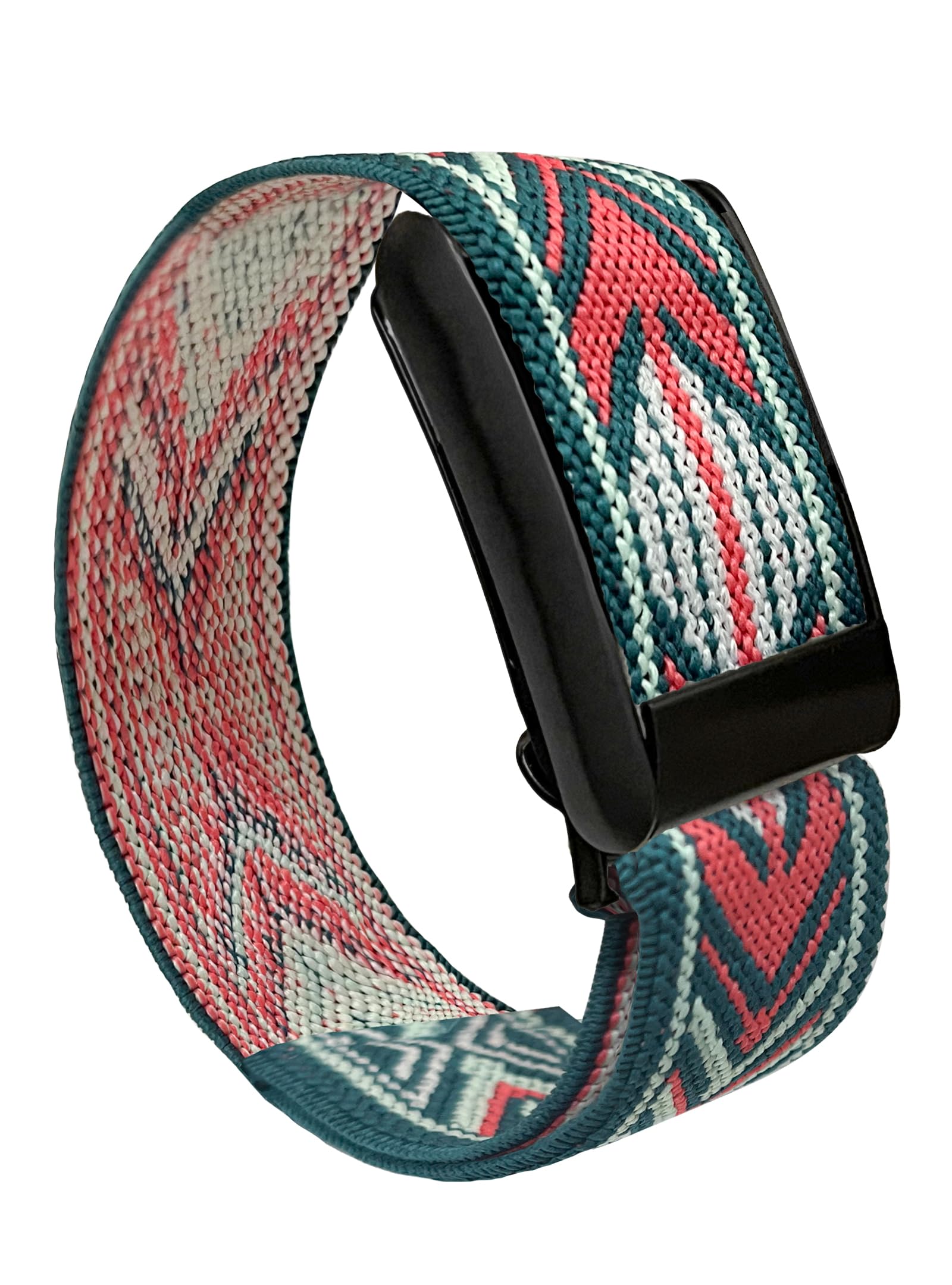 Yeahxing Stretchy Christmas Wristband for Whoop 4.0 - Christmas Nylon Bands for Whoop 4.0 Wearable Health, Fitness & Activity Tracker, Soft and Comfort, Easy to Use and Adjustable (24cm)