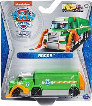 Paw Patrol - True Metal Collectible Die-Cast Big Truck Pups - Rocky
