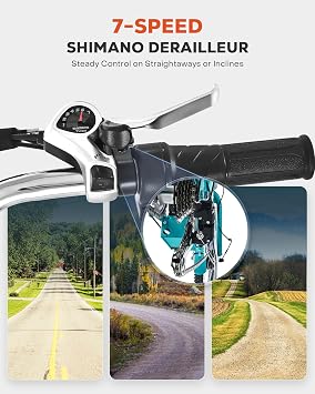 VIRIBUS Electric Trike for Adults, Adult Electric Tricycle for Women,330 lb