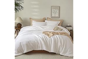 PHF Breathable Soft Cotton Muslin Queen Comforter Set